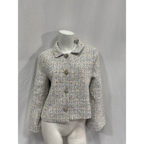 Hill House Home 'The Bea' Grey Polyester Jacket Size XS - Picture 2 of 5